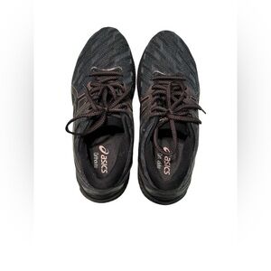 Asics Gel Jadeite Ladies Running Shoes - Black Rose Gold Flyte Foam Size 8.5